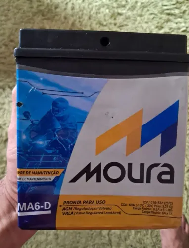 Bateria de moto 6 amperes