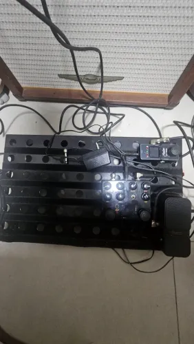 Pedalboard CFD Creation zerado com elétrica montada!