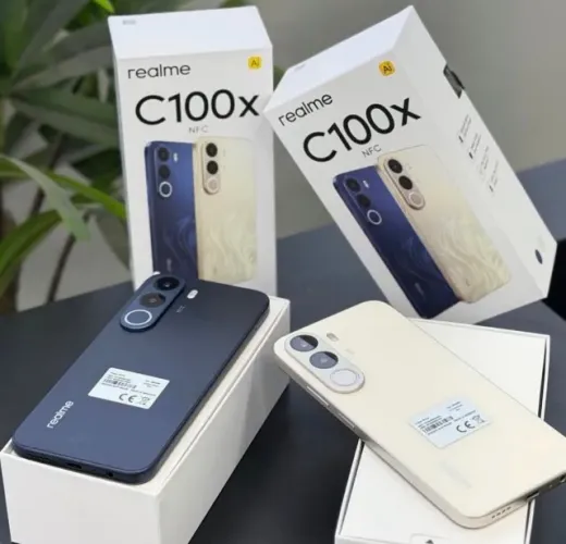 REALME C100X 256/4GB AZUL / GOLD R$ 1.499,00 a vista garantia de 12 meses pela realme