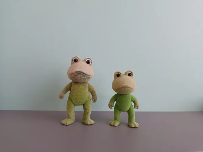 Dupla de sapos sylvanian families vintage