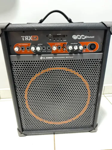 Caixa De Som Amplificada Multiuso Trx12 80w Bluetooth