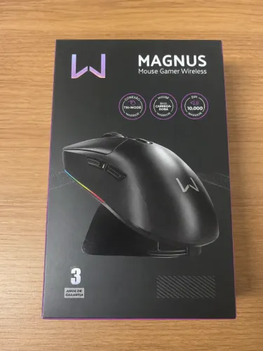 Mouse gamer sem fio Warrior Magnus LACRADO