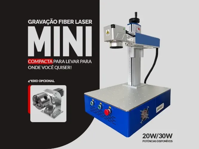 Máquina de Corte/Gravação Laser FIBER
