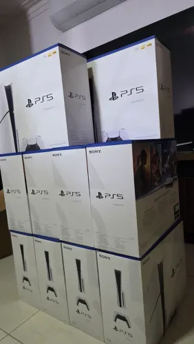 PS5 SONY PLAYSTATION 5 SLIM DISK 1TB BRANCO.
