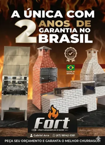 ? SUPER PROMOÇÃO: A Churrasqueira Pré-Moldada Mais Completa e Resistente do Estado! ?