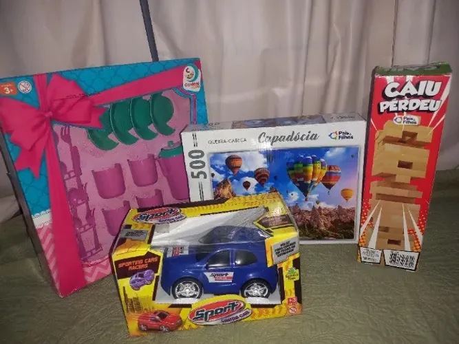 Brinquedos novos