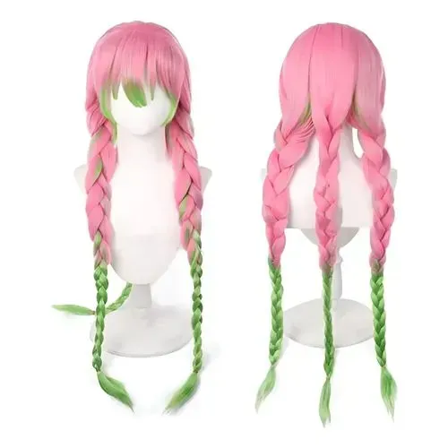 Peruca Mitsuri para Cosplays e fantasias