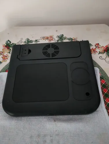 Mesa portátil e dobrável, com 2 ventiladores para Notebook.