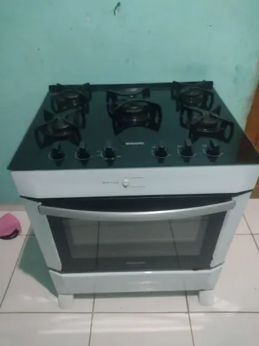 Fogão mesa de vidro 