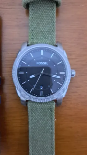 Relógio Fossil Estilo Field duas pulseiras