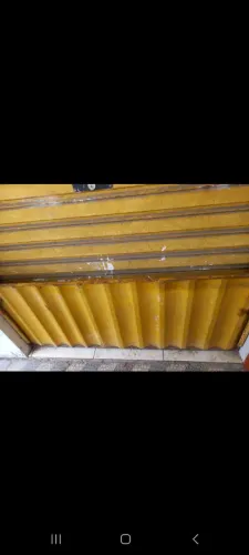 Porta de correr para comércio usada! 1.40m de largura