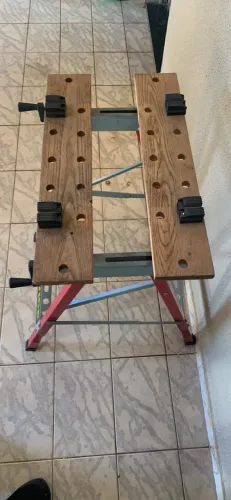 Bancada dobrável, carrinho para motor de popa de ate 25hp!