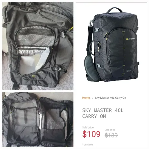 Mochila De Viagem de bordo [Importada] 40L