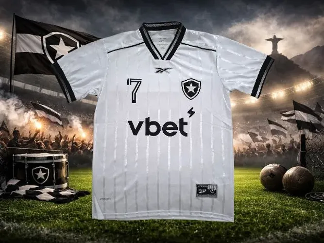 Camisa Botafogo #7 apenas na frente