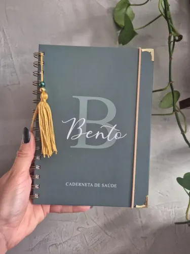 Caderneta personalizada