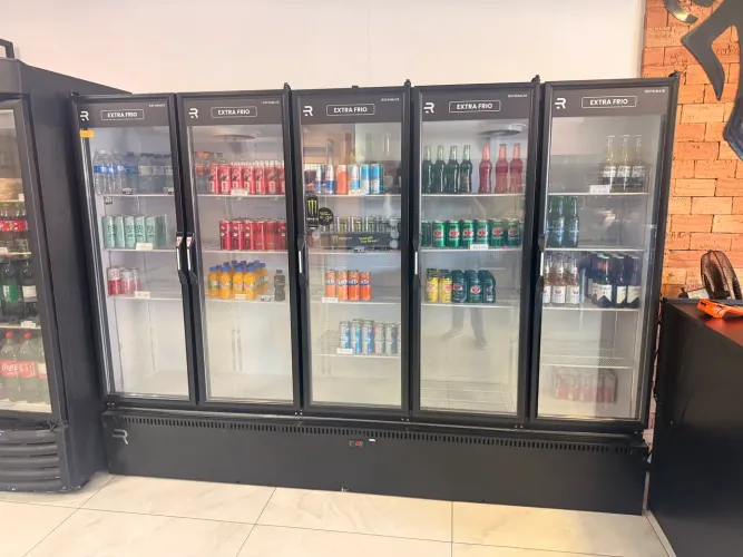Balcão refrigerado 5 portas