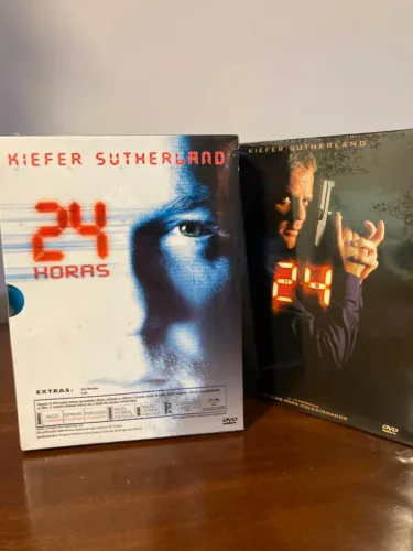 DVD 24 Horas - Primeira e Segunda temporada Lacrado