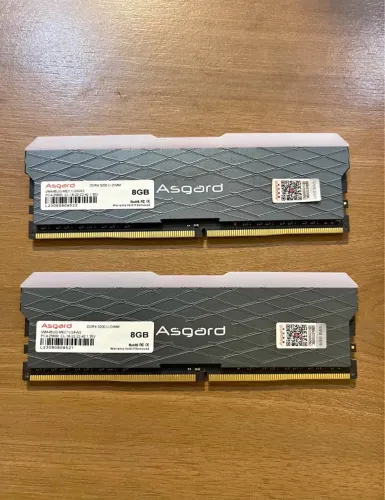 Memória RAM ASGARD LOKI RGB DDR4 16GB 3200mhz (8+8)