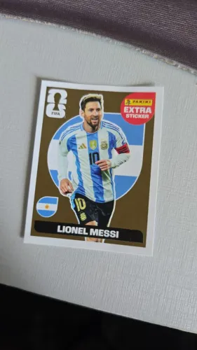 Figurinha Lionel Messi Ouro 2026