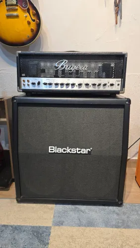 Amplificador Bugera 6262 Infinium 120W + Gabinete Blackstar 4x12 Celestion