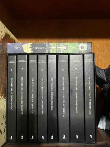 Box the witcher + senhor dos anéis + hobbit