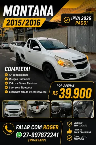 Chevrolet Montana LS 1.4 Econoflex 8V 2P 2016