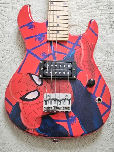 Guitarra Infantil Marvel GMS-K1 Spider-Man PHX