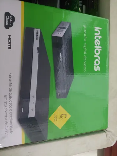 DVR 8 canais Intelbras novo