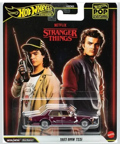 Hot Wheels BMW 733I 1983 Stranger Things
