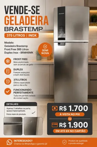 Geladeira Brastemp