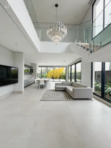 Sobrado de Luxo no Condomínio Florais dos Lagos - 440m² em Cuiabá-MT, Arquitetura Exclusiv