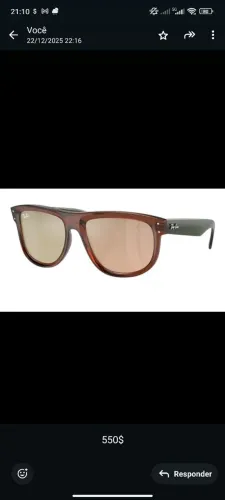 ÓCULOS DE SOL RAY-BAN<br><br>ÓCULOS DE SO