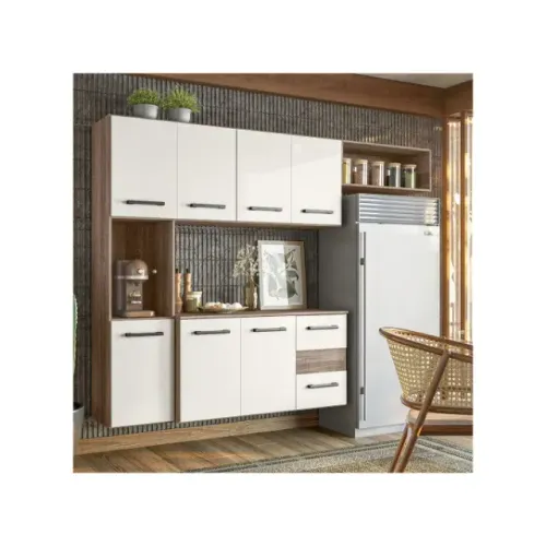 Armário de Cozinha 7 portas e 2 gavetas