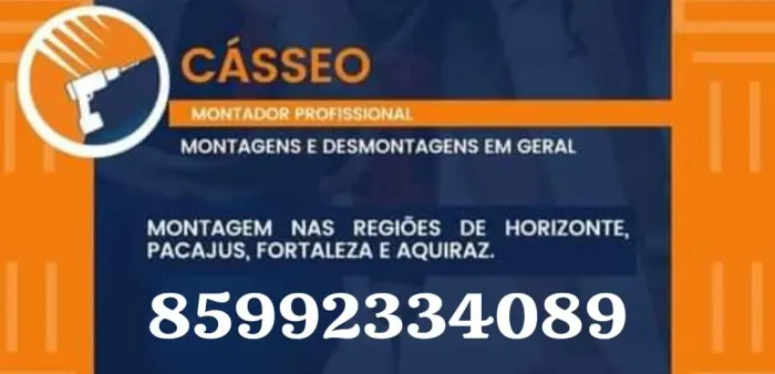 Montador de móveis em geral.