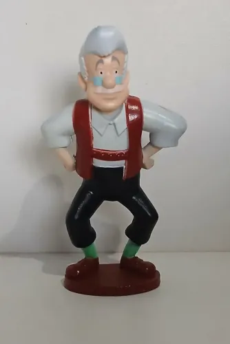BONECO MINIATURA ORIGINAL DISNEY PINOQUIO PAI GEPETO GEPPETTO GEPPETO GEPETTO