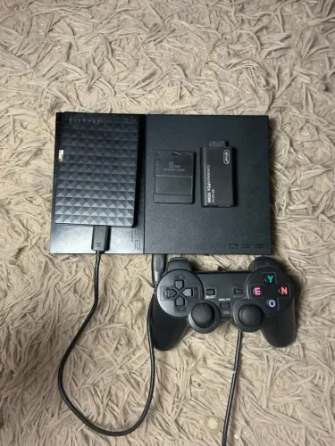 PlayStation 2 + Hd externo de 1TB