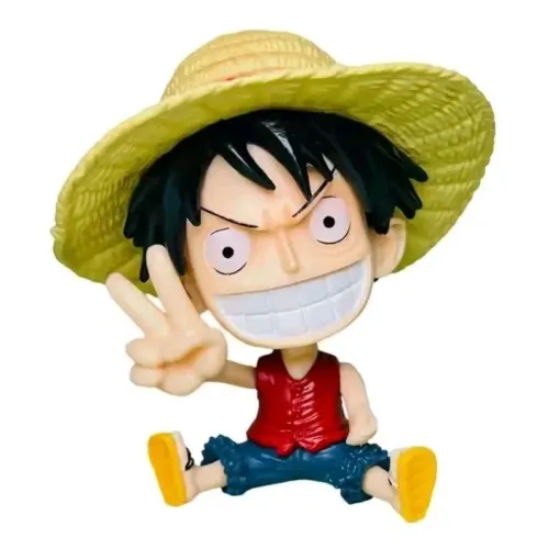 Boneco Luffy One Piece Action Figure 9cm!