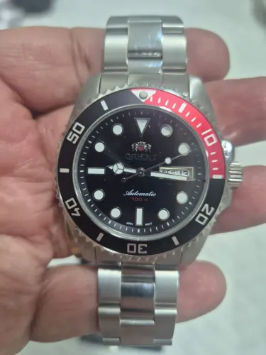 Relógio ORIENT SUBMARINER AUTOMÁTICO   100 METROS   -   NOVO/NA CAIXA