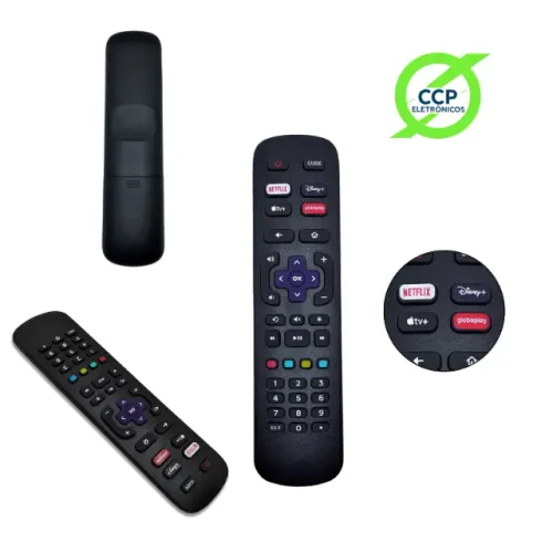 Controle Remoto compatível TV TCL Smart LED 