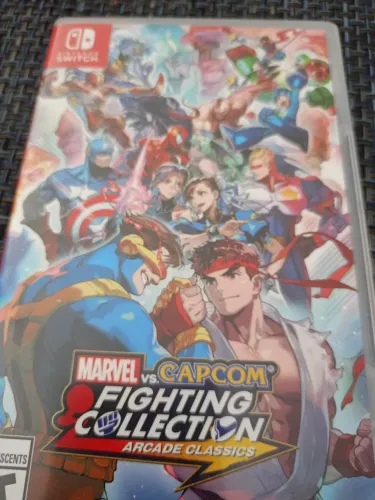 Vendo jogo Nintendo switch mavel vs Capcom collection