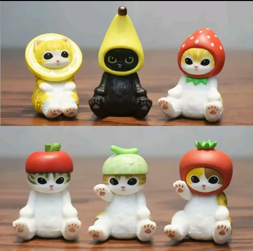 Mini figure gatinhos