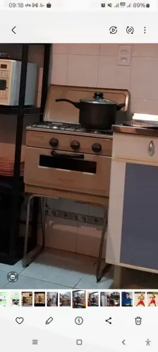 Fogão 2 bocas com forno DAKO