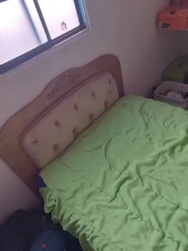 Cabíceira cama solteiro acochoada