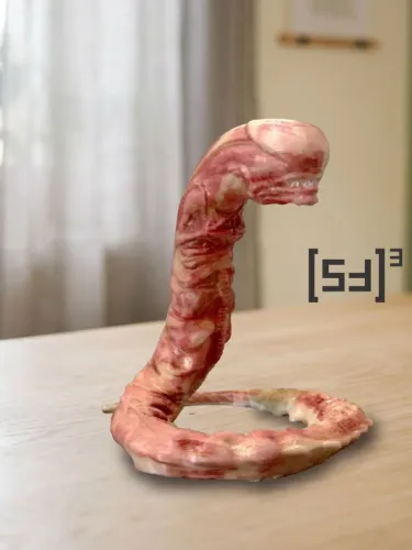 Figura Colecionável Alien Chestburster, Filme Alien, o Oitavo Passageiro (1979~) - Anos 70