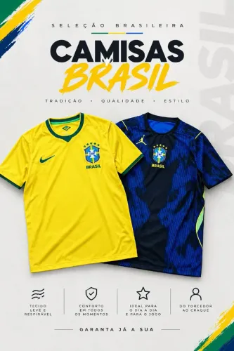 Camisa do Brasil 2026