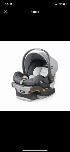Cadeirinha/ Bebê conforto original da marca Chicco.