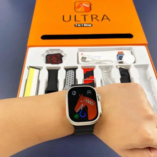 KIT 7 EM 1 SMARTWATCH ULTRA 9