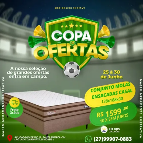 Conjunto Molas Ensacadas Casal ( Colchão + Box )