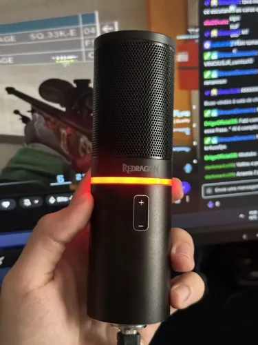 Microfone Redragon USB
