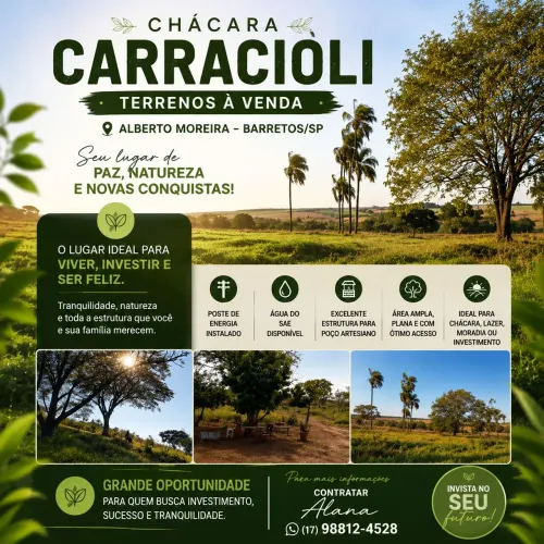 Vende-se terreno 1000m